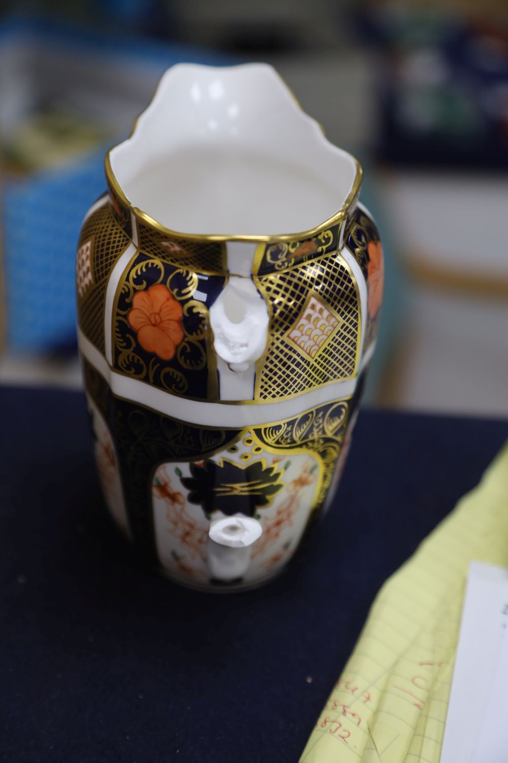A Royal Crown Derby part dinner service, a.f.